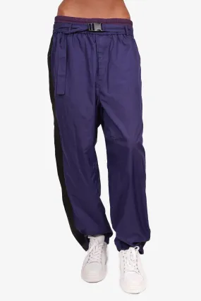 3.1 Phillip Lim Navy Faux Two-Piece Sweatpants Size M