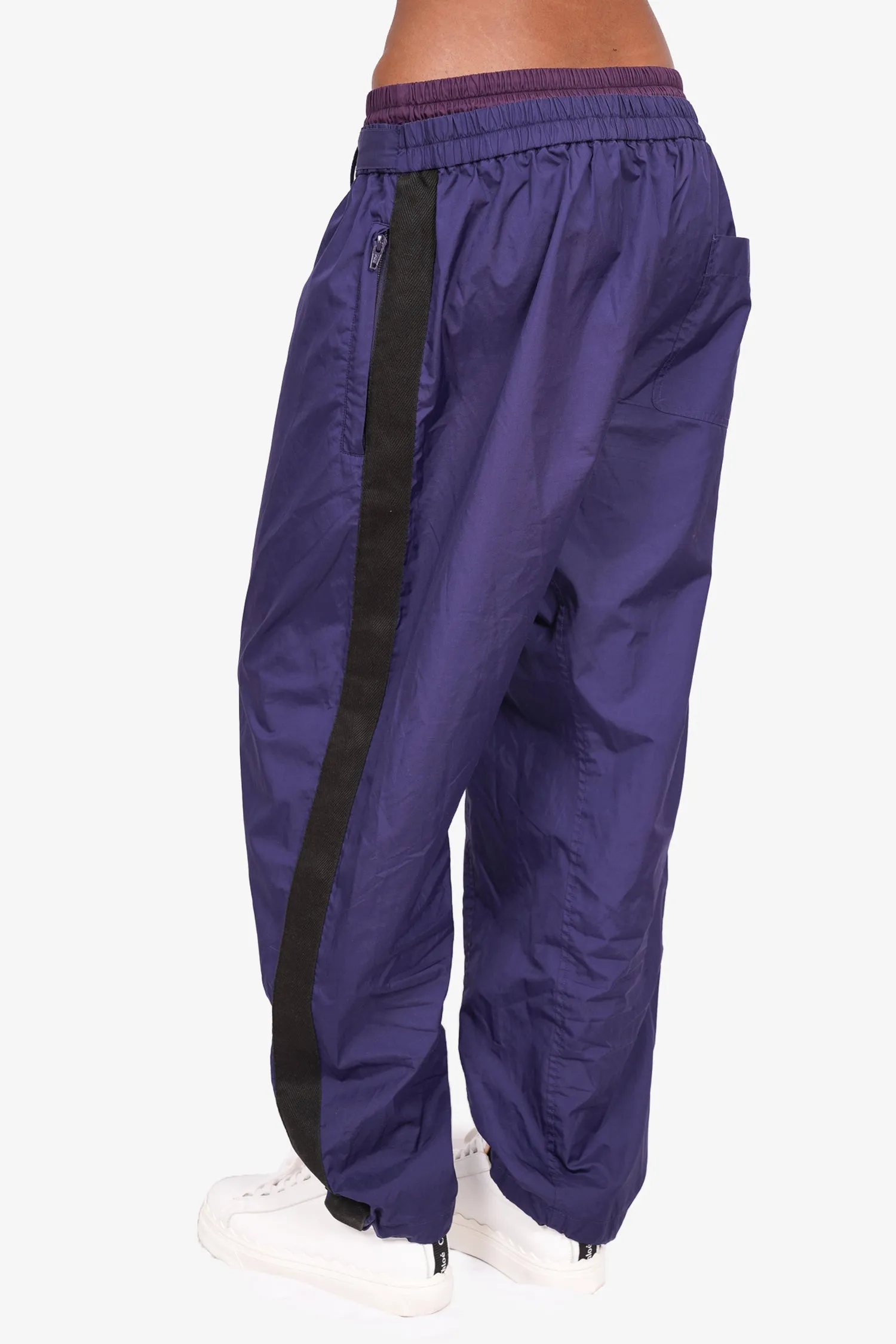 3.1 Phillip Lim Navy Faux Two-Piece Sweatpants Size M