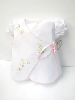 508 Sweet Butterfly Wrap Dress