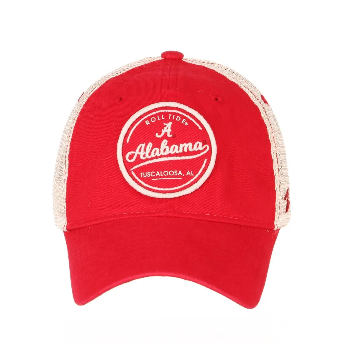Alabama Crimson Tide Zephyr Red "Lager" Mesh Back Adj. Snapback Relax Hat Cap