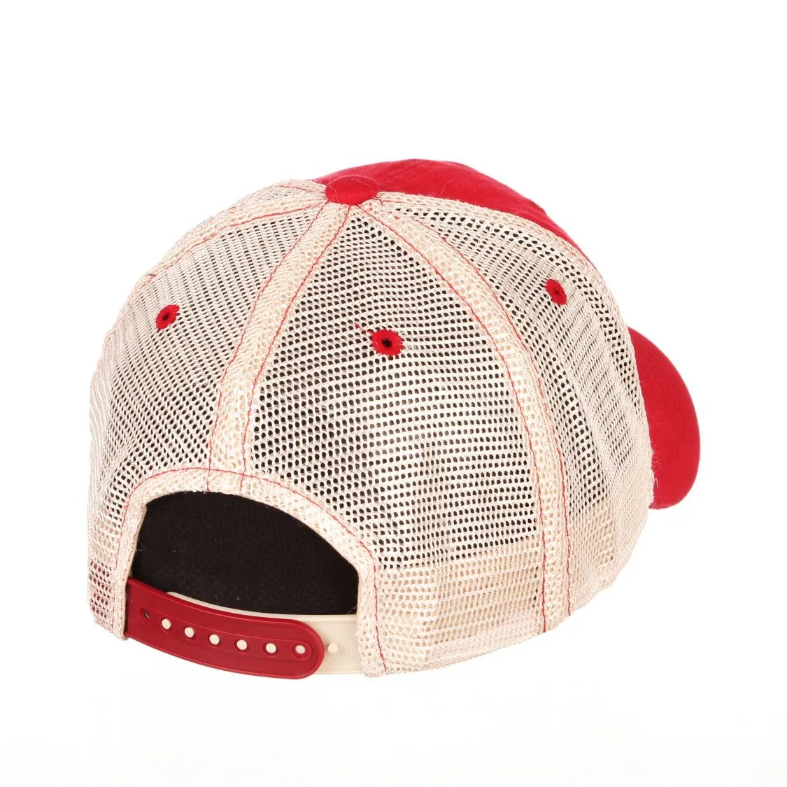Alabama Crimson Tide Zephyr Red "Lager" Mesh Back Adj. Snapback Relax Hat Cap