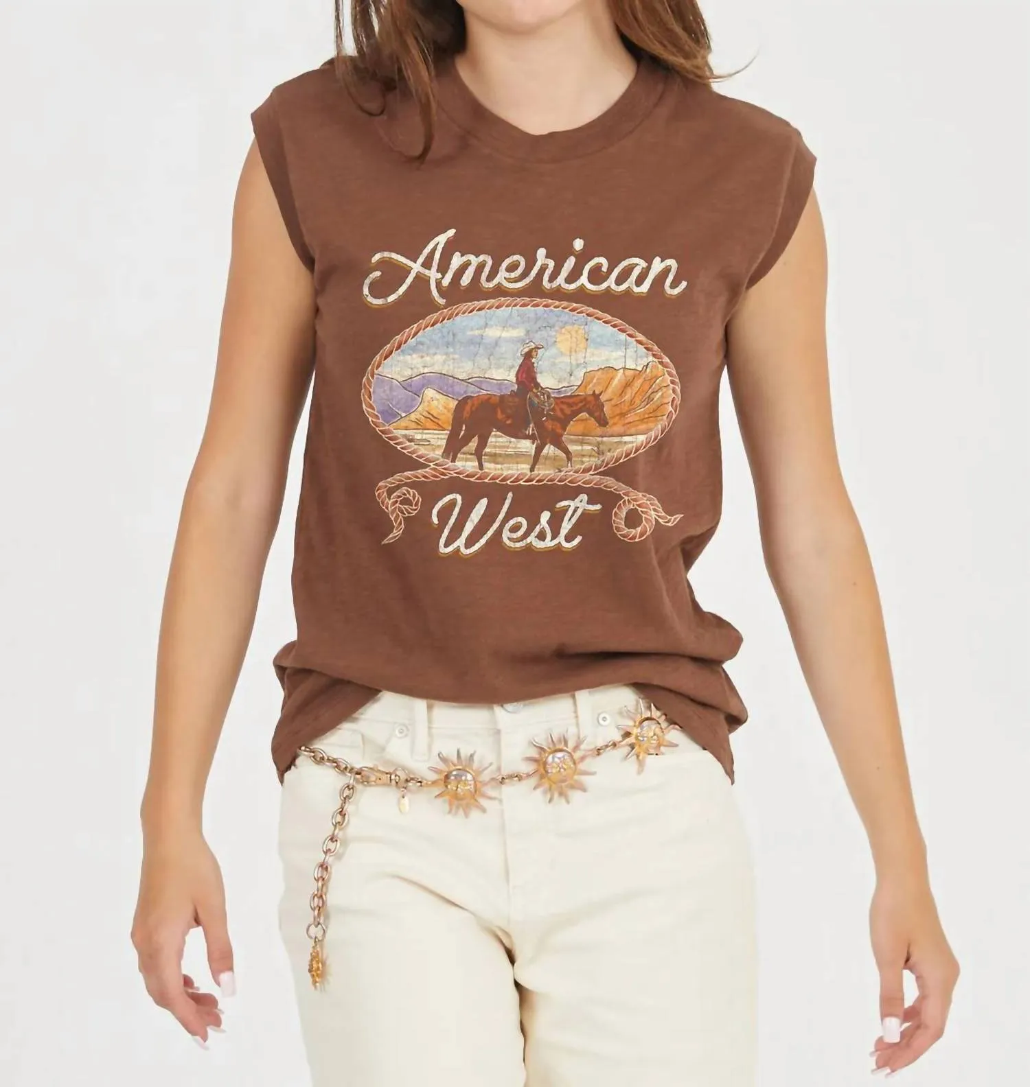 American West Graphic Tank