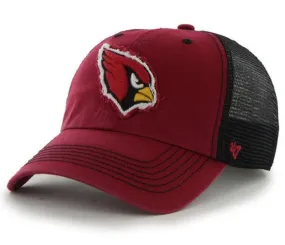 Arizona Cardinals 47 Brand Red Black Taylor Closer Mesh Flexfit Hat Cap