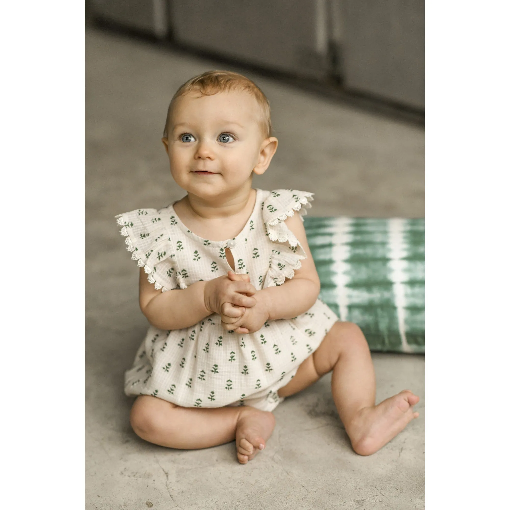 Bonheur du Jour Paris Elea Romper Rose/Kaki