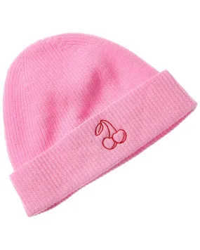 Brodie Cashmere Graphic Cherry Cashmere Beanie