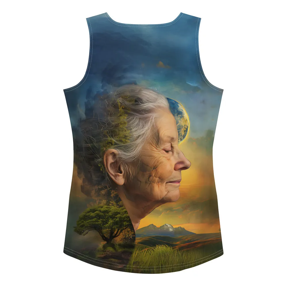 Calm Escape Sublimation Cut & Sew Tank Top
