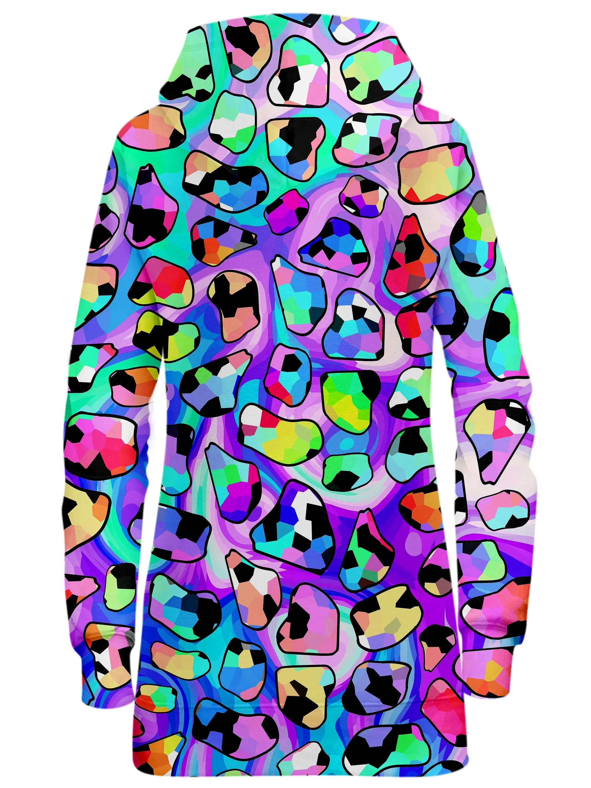 Candy Giraffe Hoodie Dress