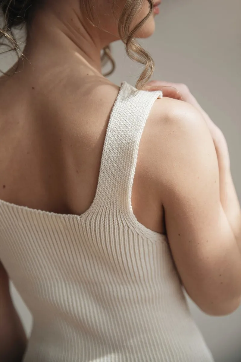 Carolyn Ferreira Rib Tank (Birch)
