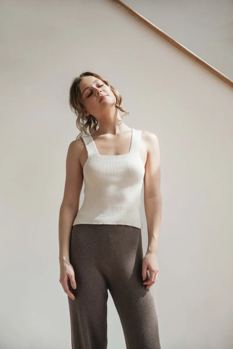 Carolyn Ferreira Rib Tank (Birch)