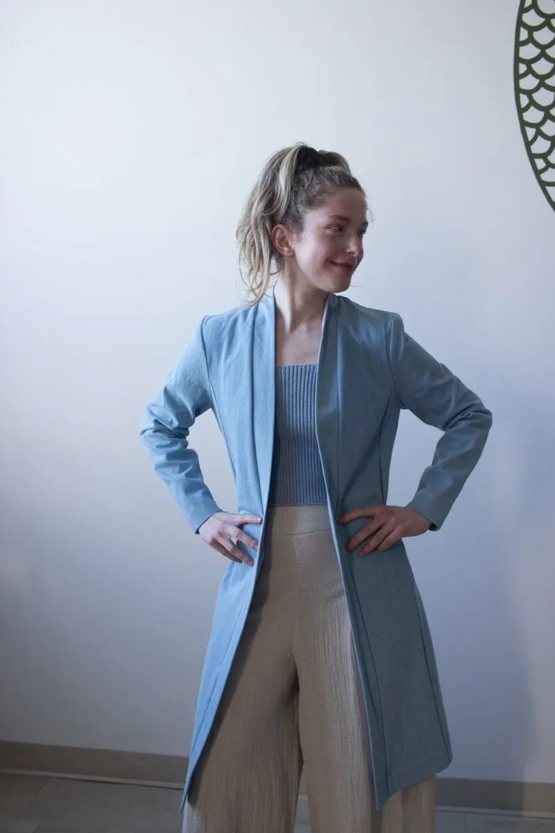 Carolyn Ferreira Rib Tank (Sky Blue)