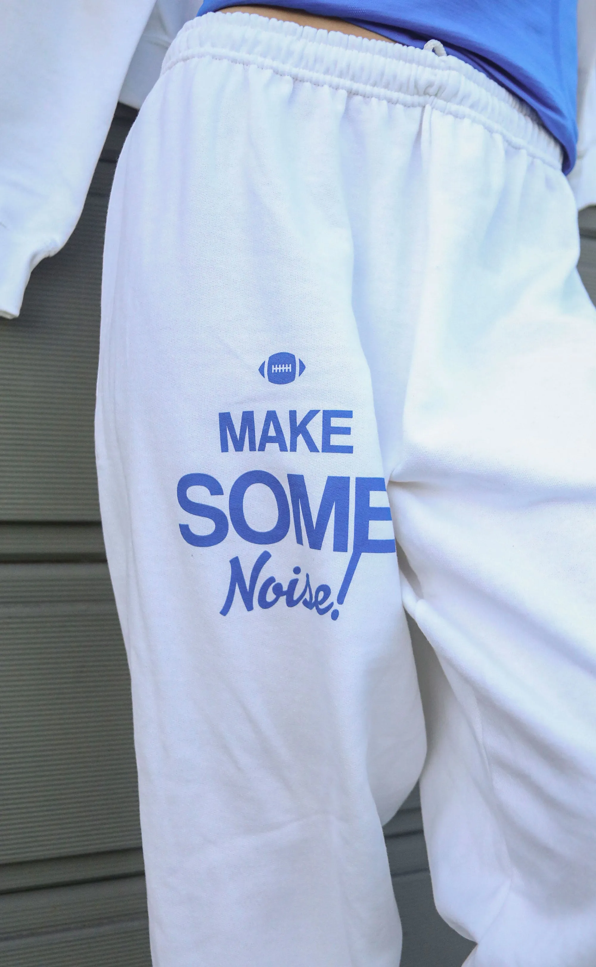 charlie southern: make some noise sweatpants - blue