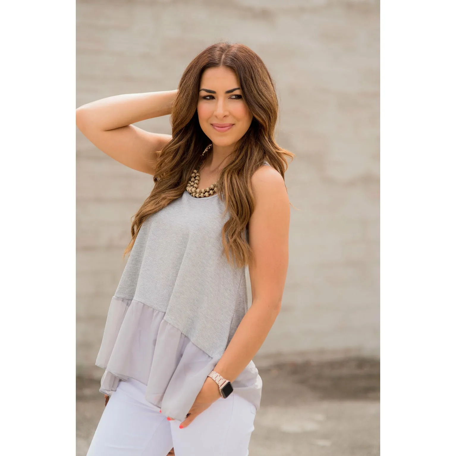 Chiffon Bottom Tank