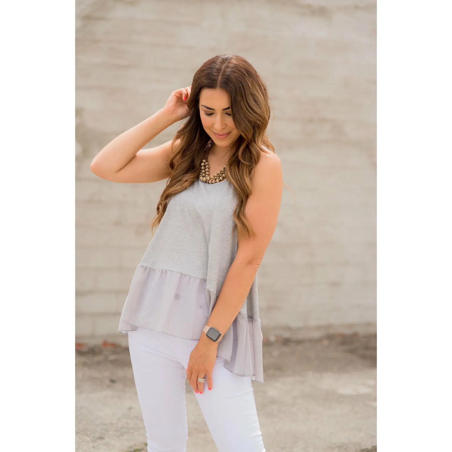 Chiffon Bottom Tank