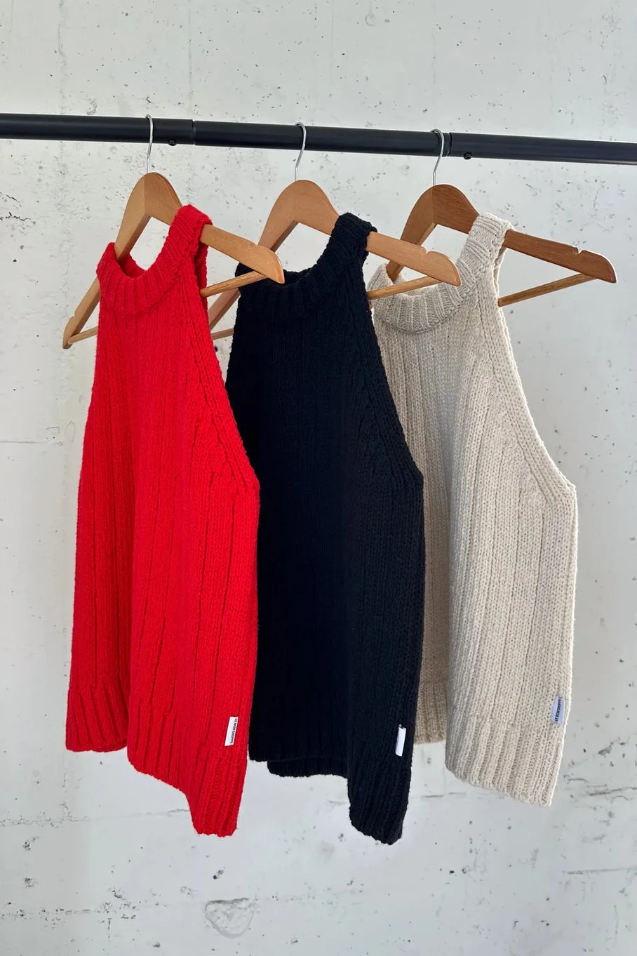 claire cotton sweater tank