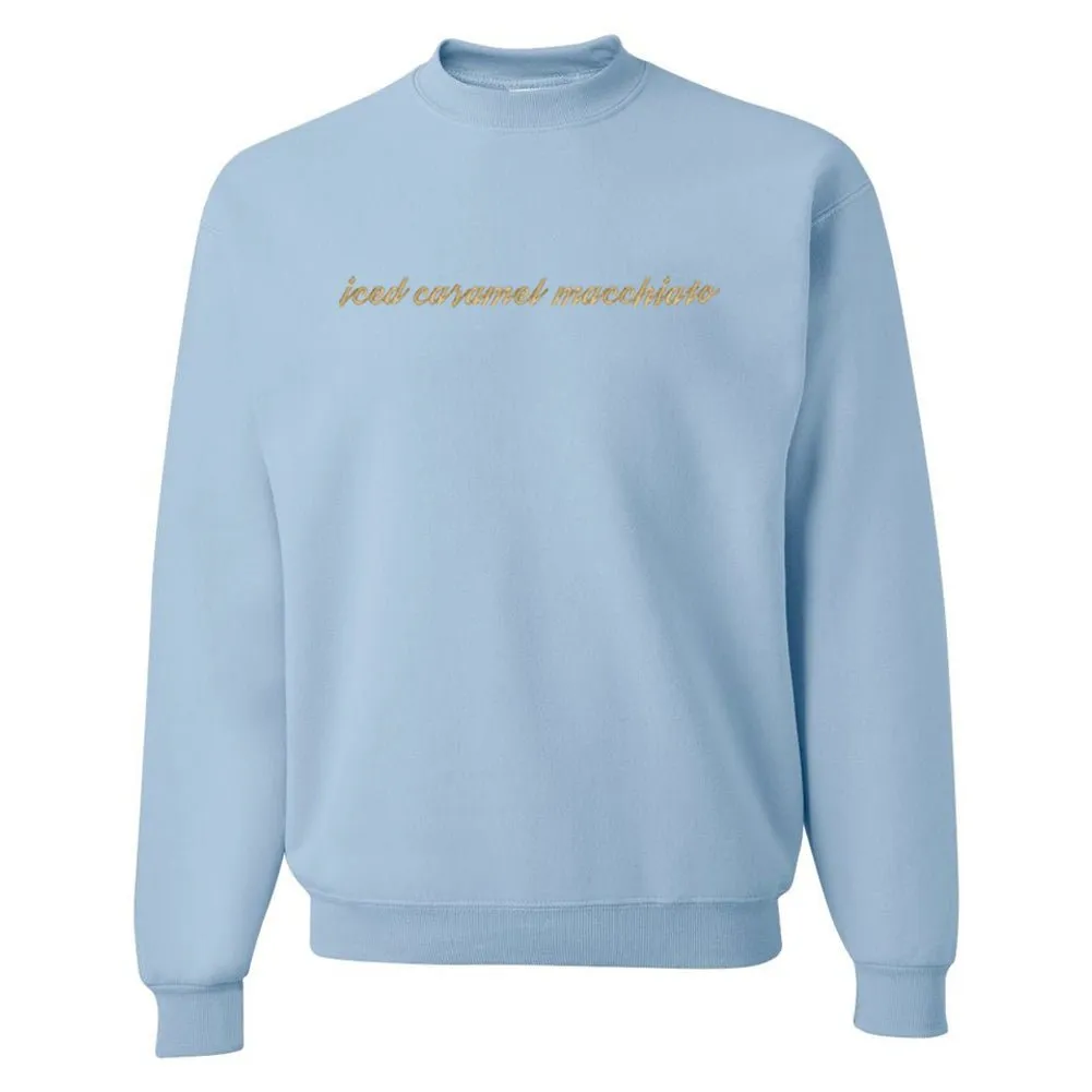 Coffee Order Crewneck Sweatshirt