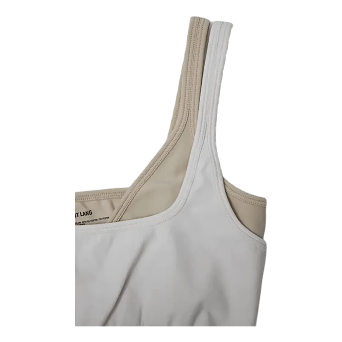 Colorblock Bra.seaml Muslin/sandstorm