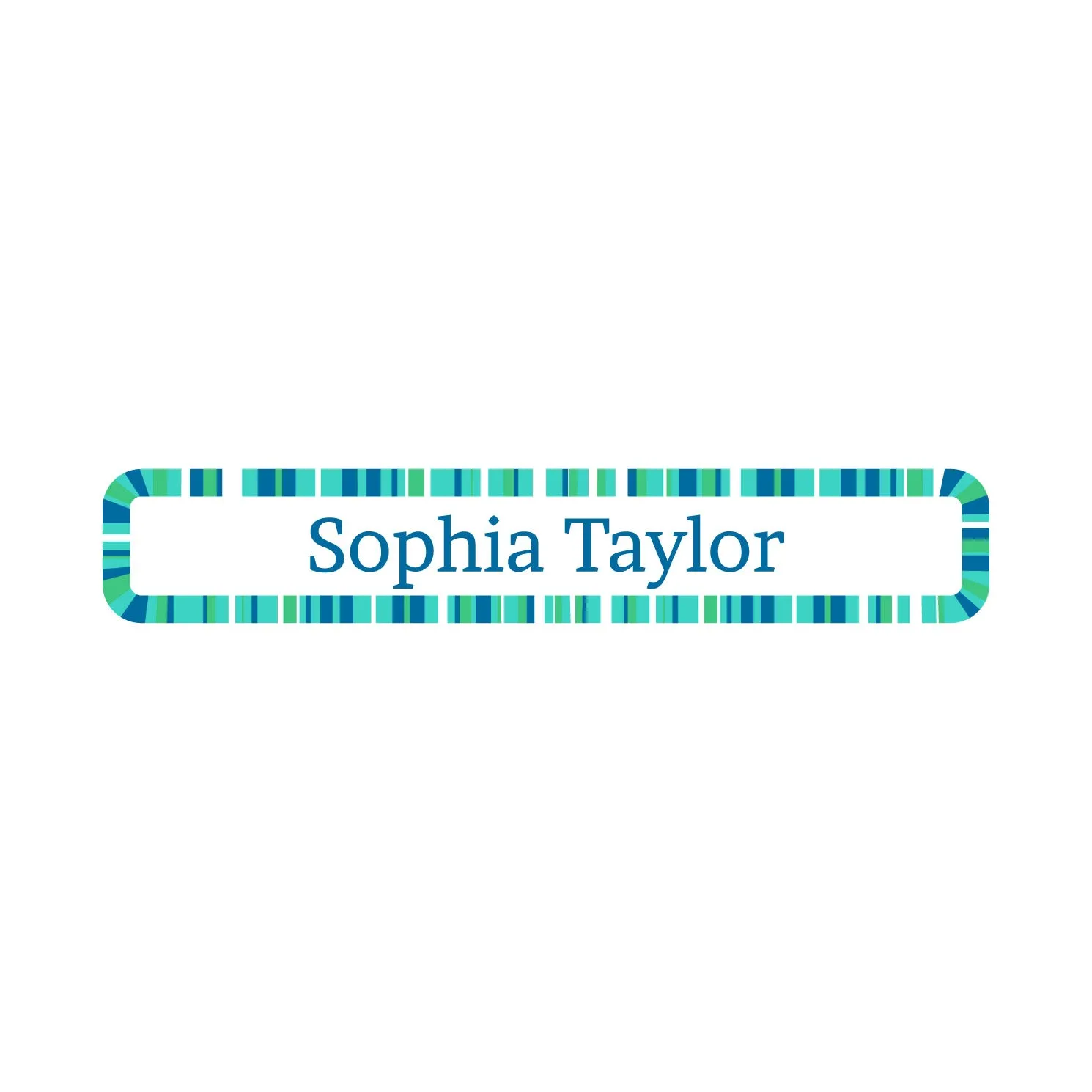 Confetti Iron-On Clothing Labels