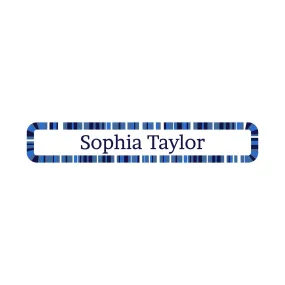 Confetti Iron-On Clothing Labels