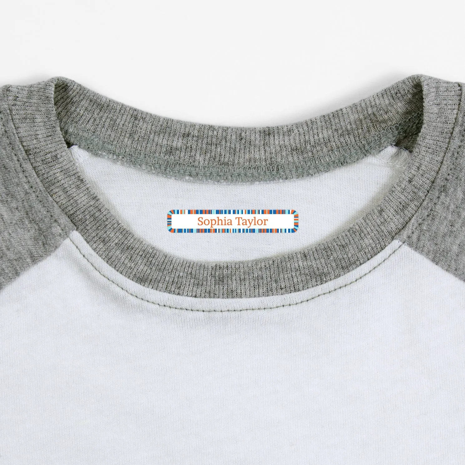 Confetti Iron-On Clothing Labels