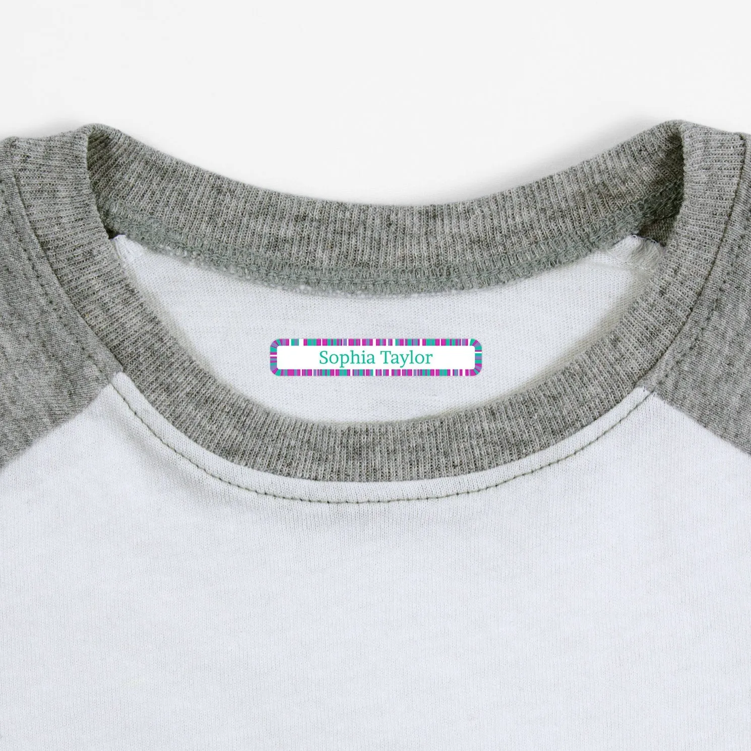 Confetti Iron-On Clothing Labels