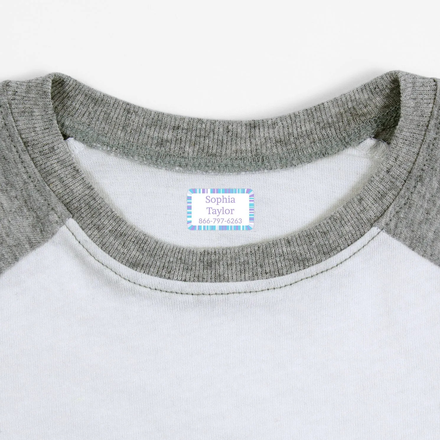 Confetti Iron-On Clothing Labels
