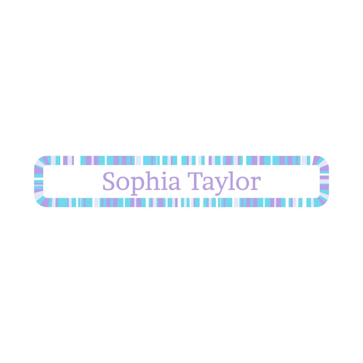 Confetti Iron-On Clothing Labels