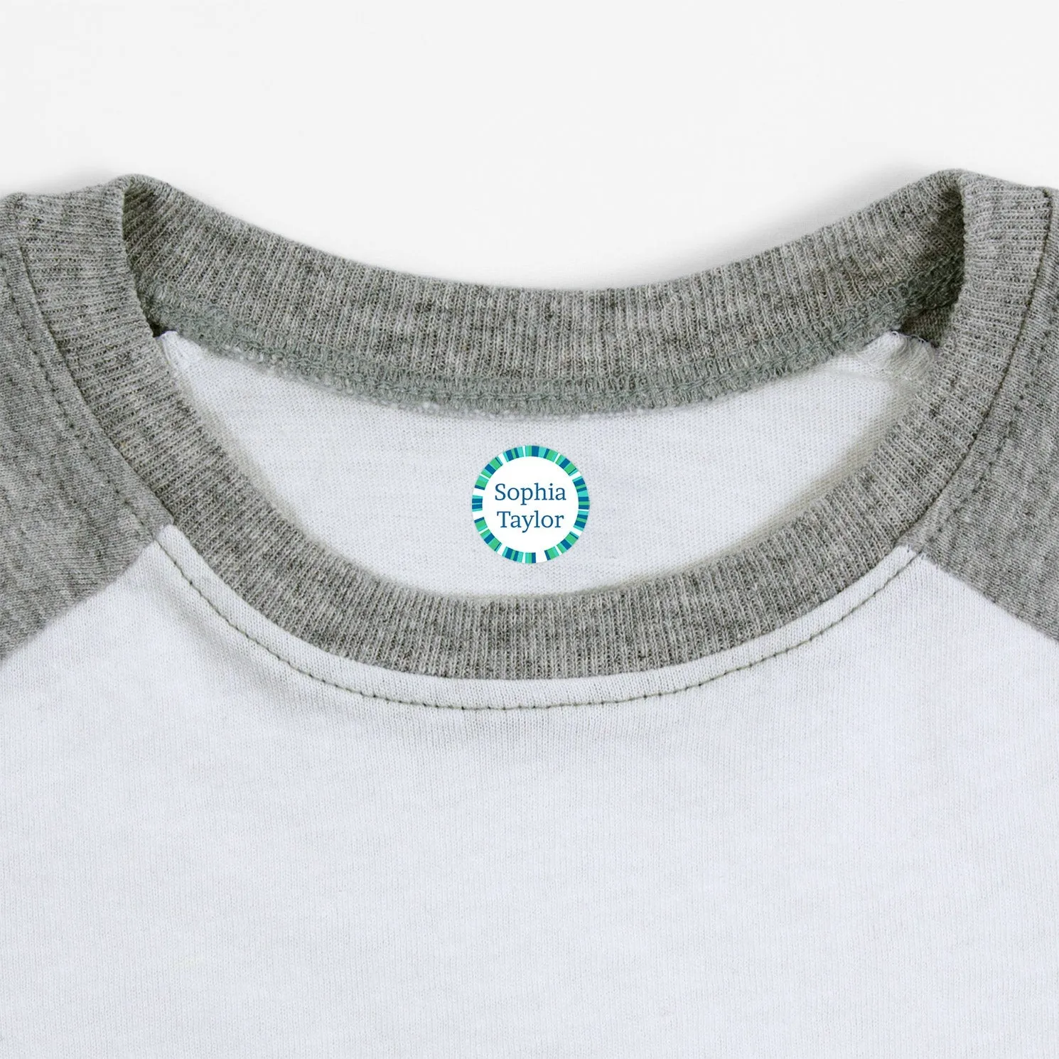 Confetti Iron-On Clothing Labels