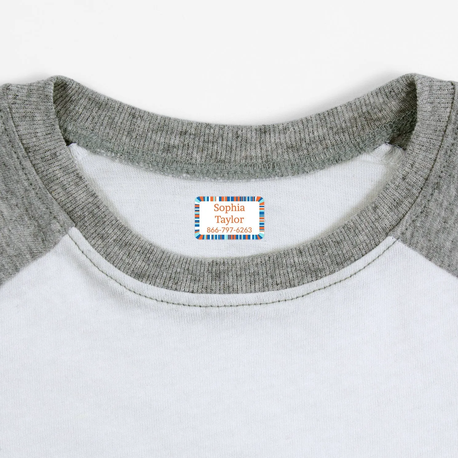 Confetti Iron-On Clothing Labels