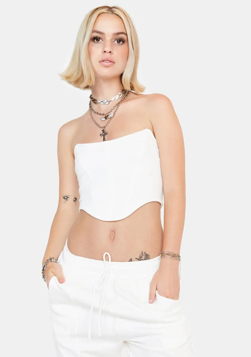 Courtside Convos Corset Lounge Set