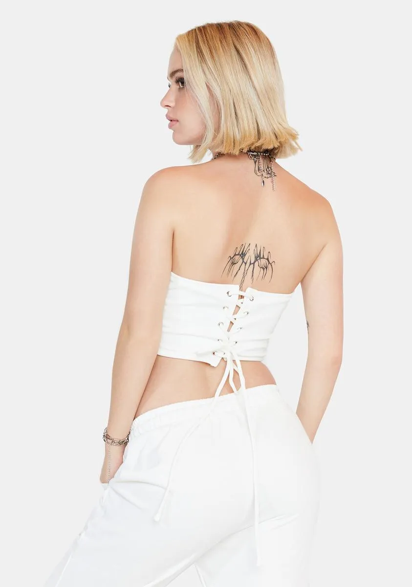 Courtside Convos Corset Lounge Set