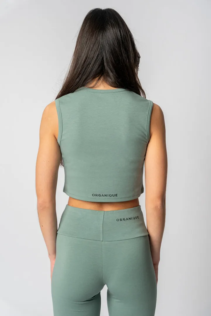 Crop Top Rosemary Green