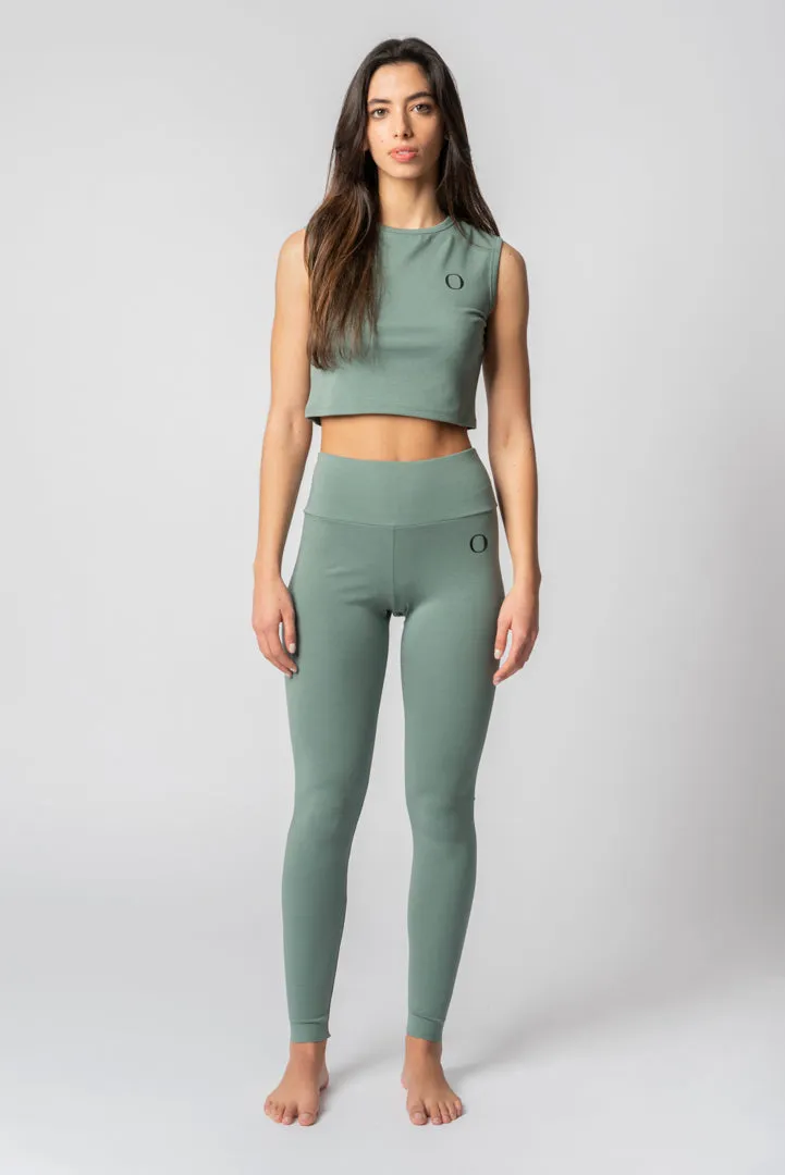 Crop Top Rosemary Green