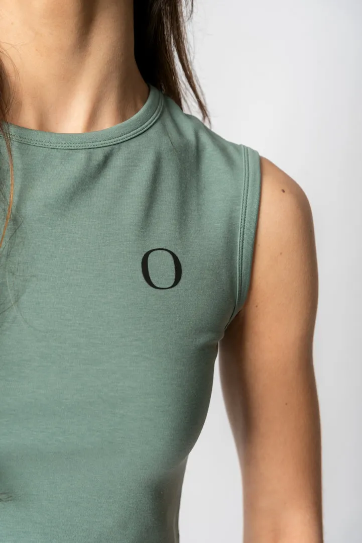 Crop Top Rosemary Green
