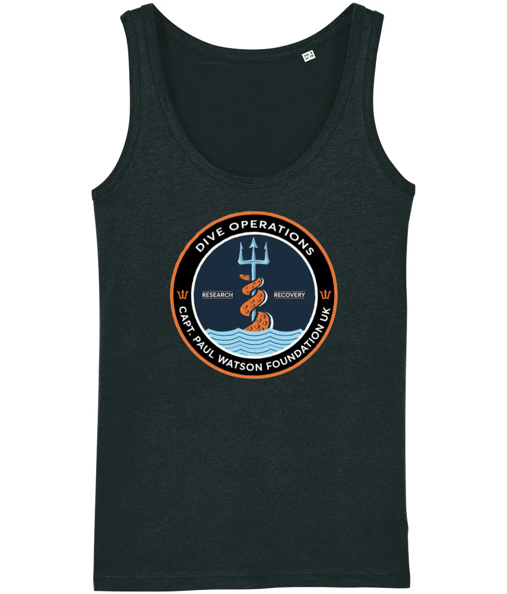 Dive Operatons Logo Front Women's Tank Top