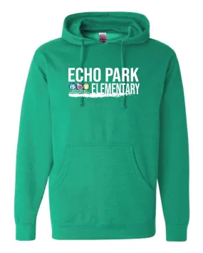 Echo Park - Youth & Adult Midweight Hooded Sweatshirt