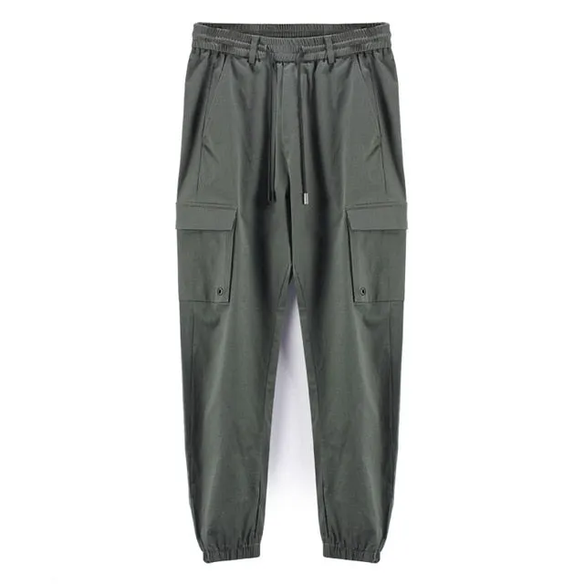 Enjeolon brand new winter long trousers pants men black fashion sweatpants for men quality casual pants males clothes K6820