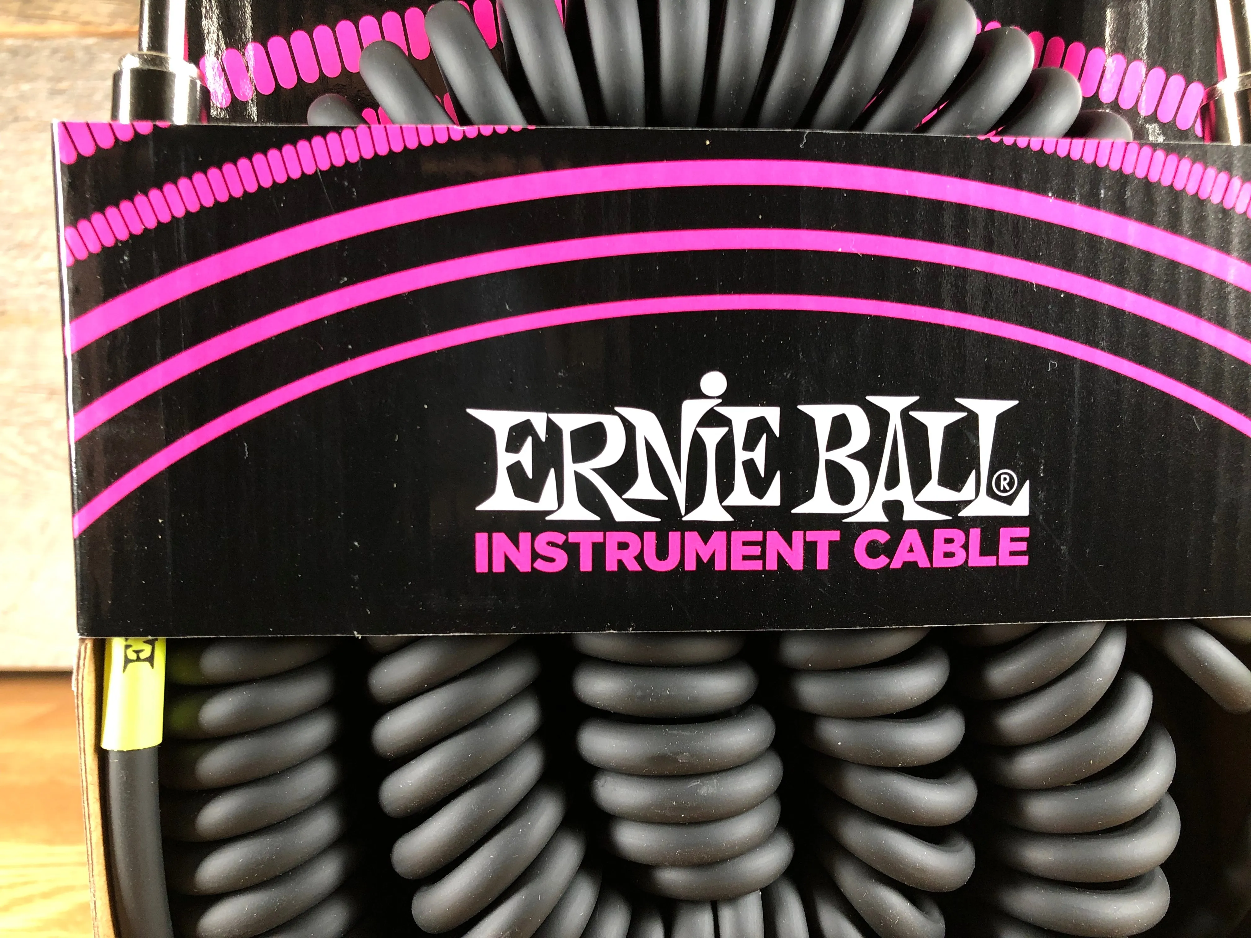 Ernie Ball Coiled Instrument Cables