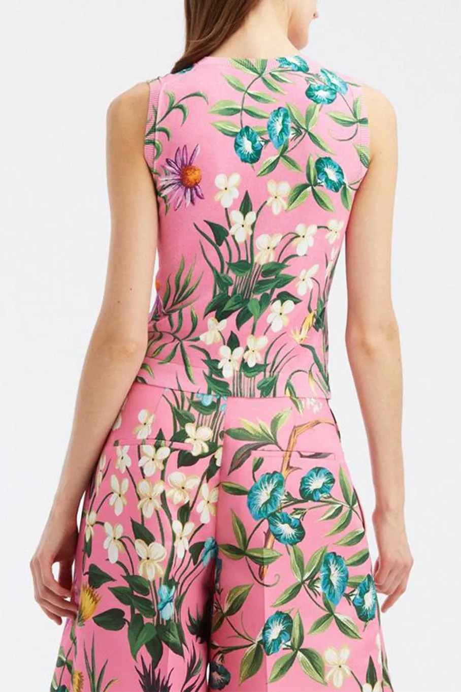 Floral Tapestry Printed Tank