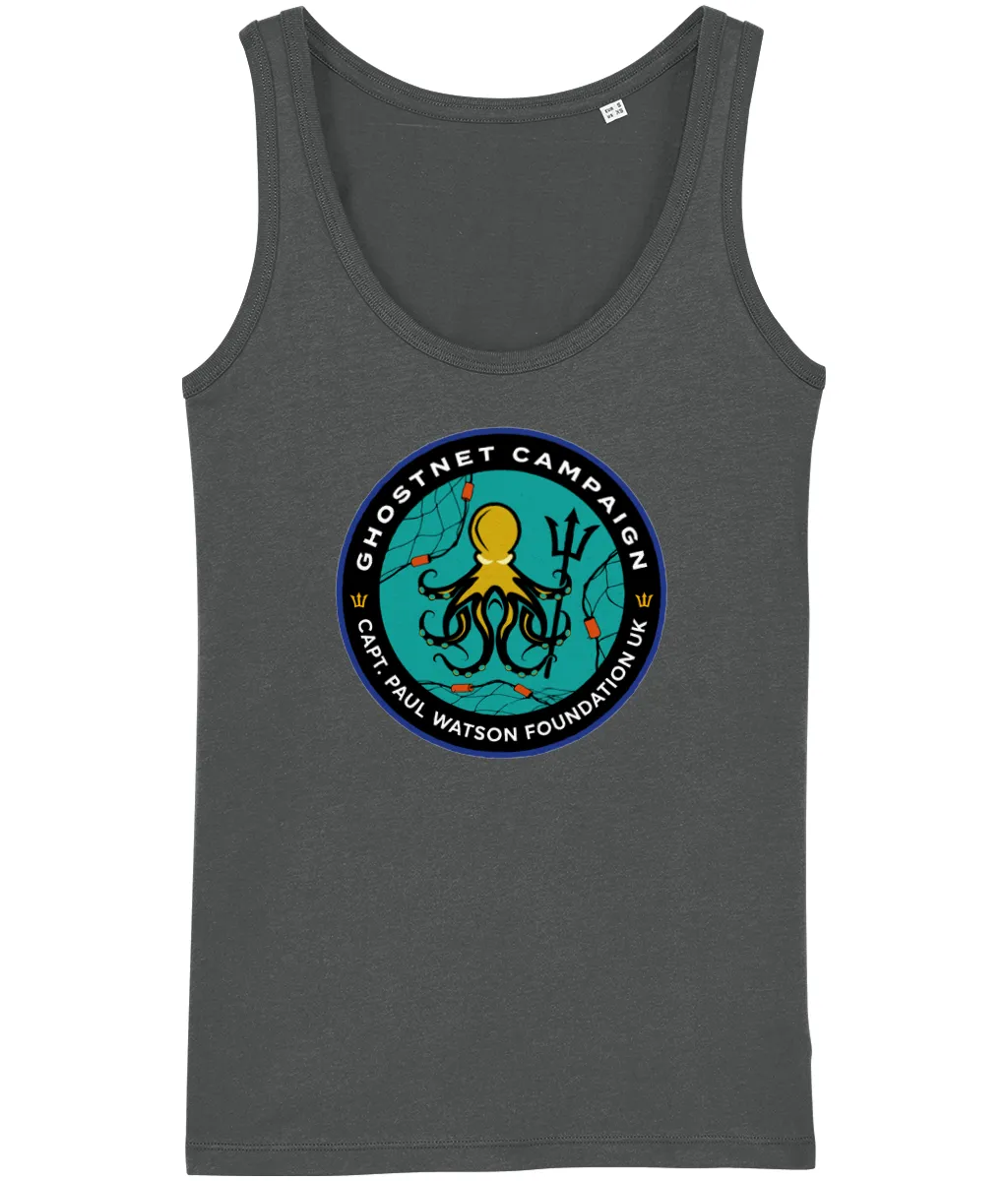 Ghostnet Campaign Logo Front Women's Tank Top