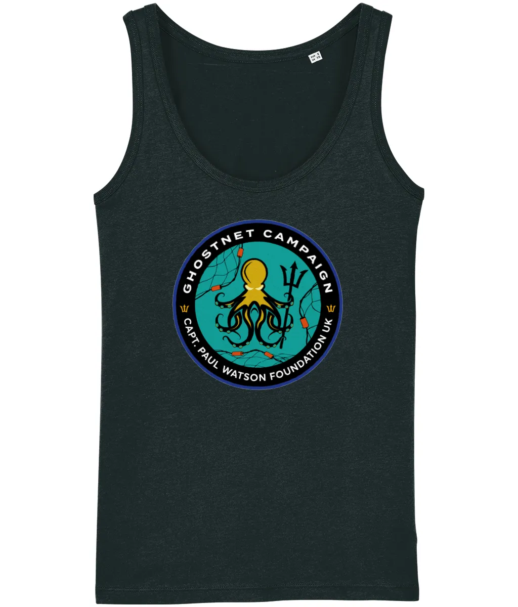 Ghostnet Campaign Logo Front Women's Tank Top