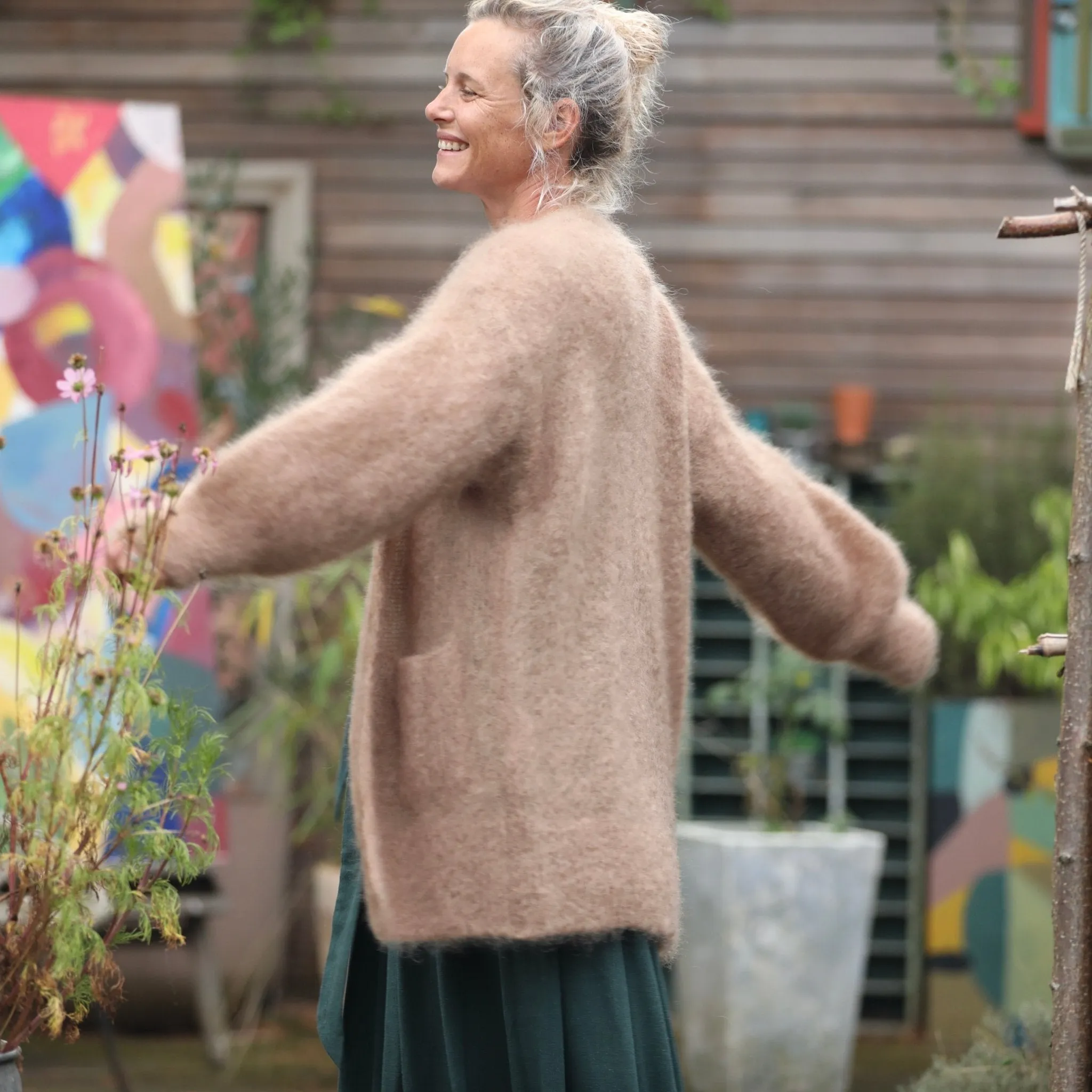 Gilet Heidi camel