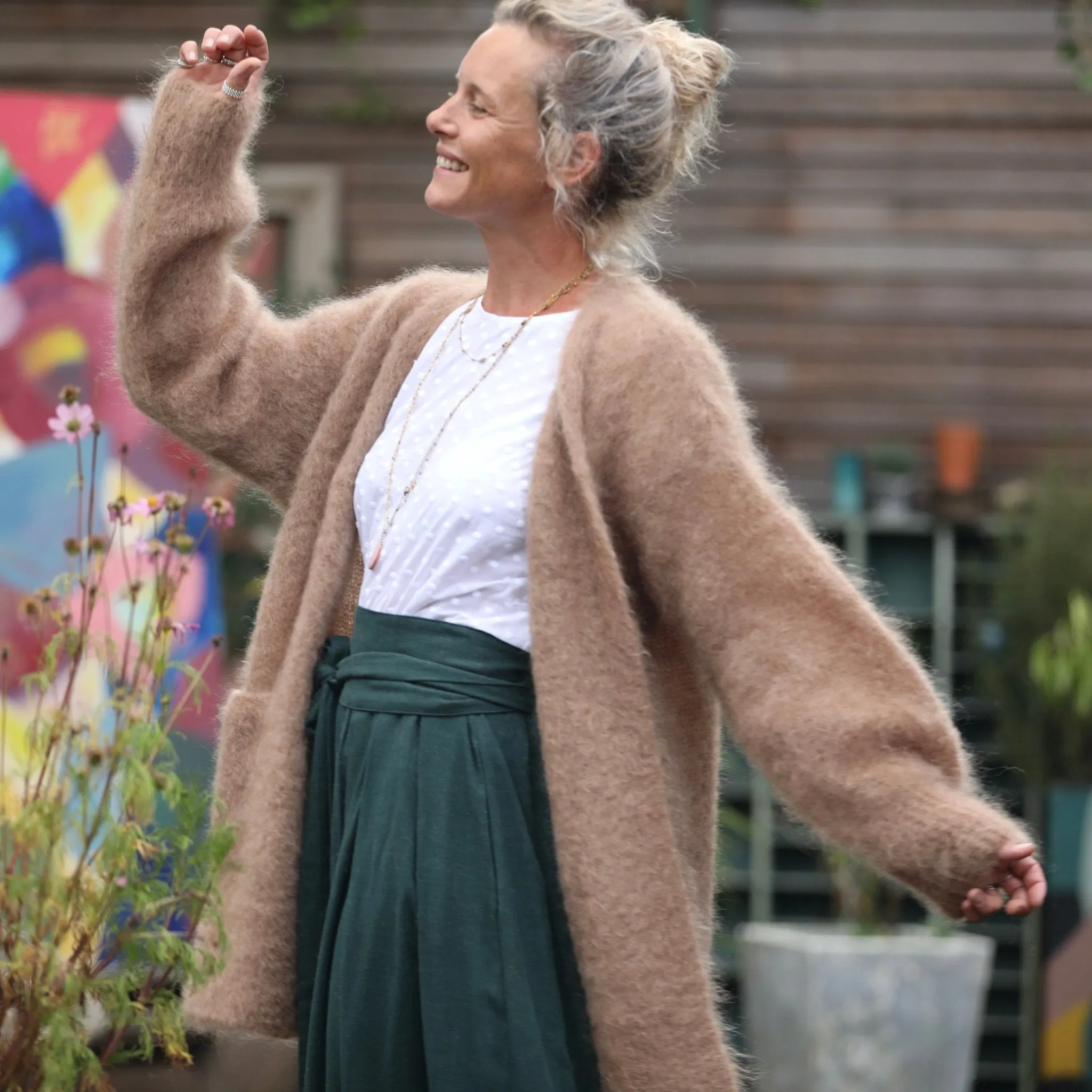 Gilet Heidi camel