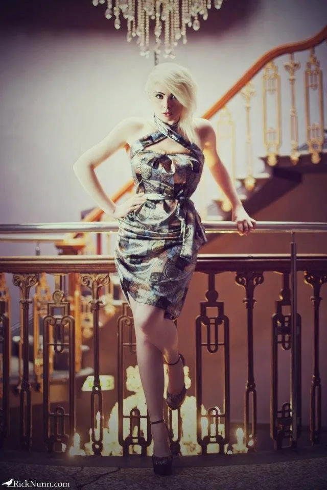 Halterneck Party Dress