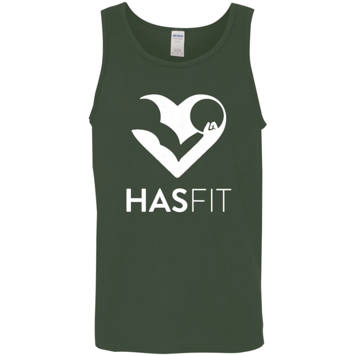 HASfit Pump it Up - Premium Cotton Tank Top