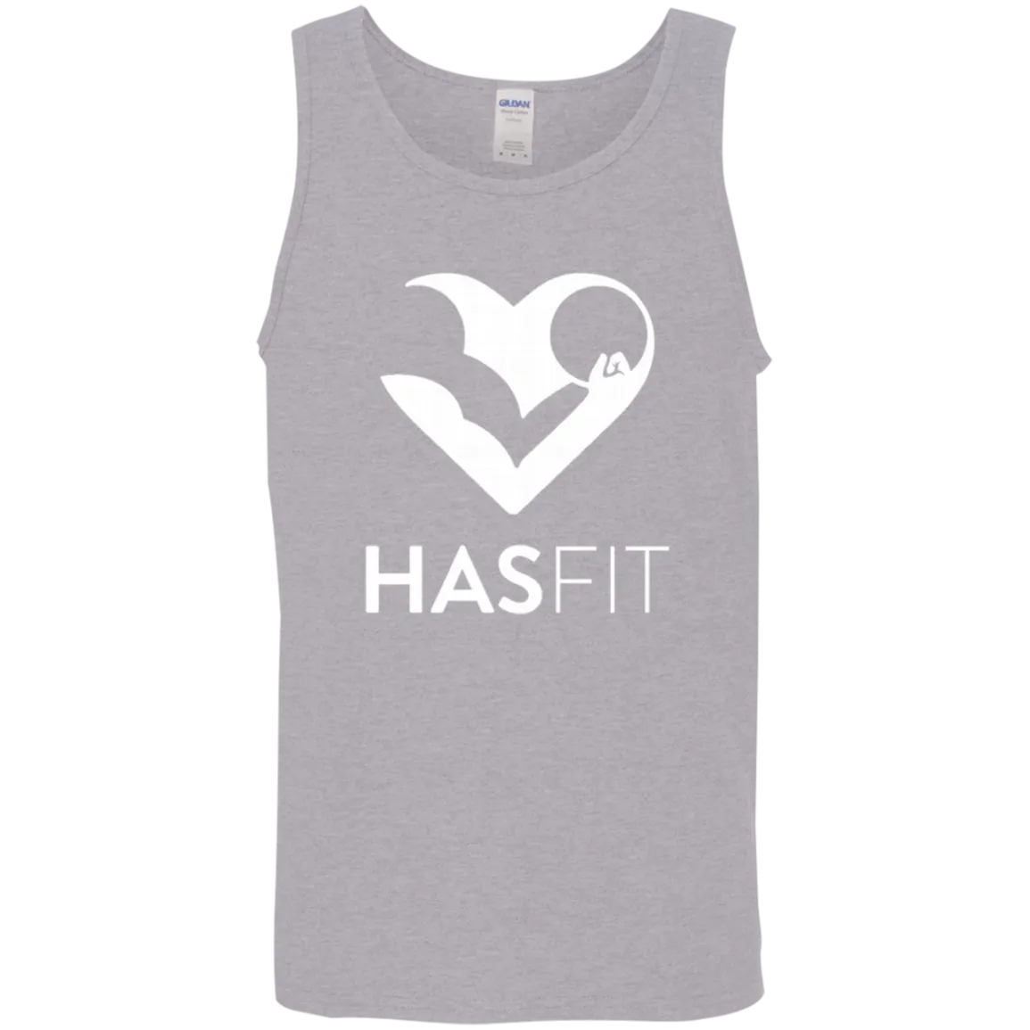 HASfit Pump it Up - Premium Cotton Tank Top