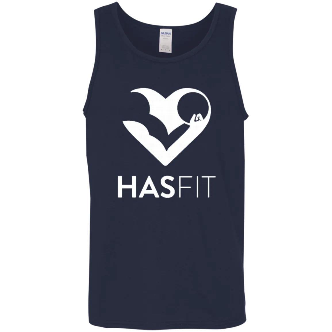 HASfit Pump it Up - Premium Cotton Tank Top