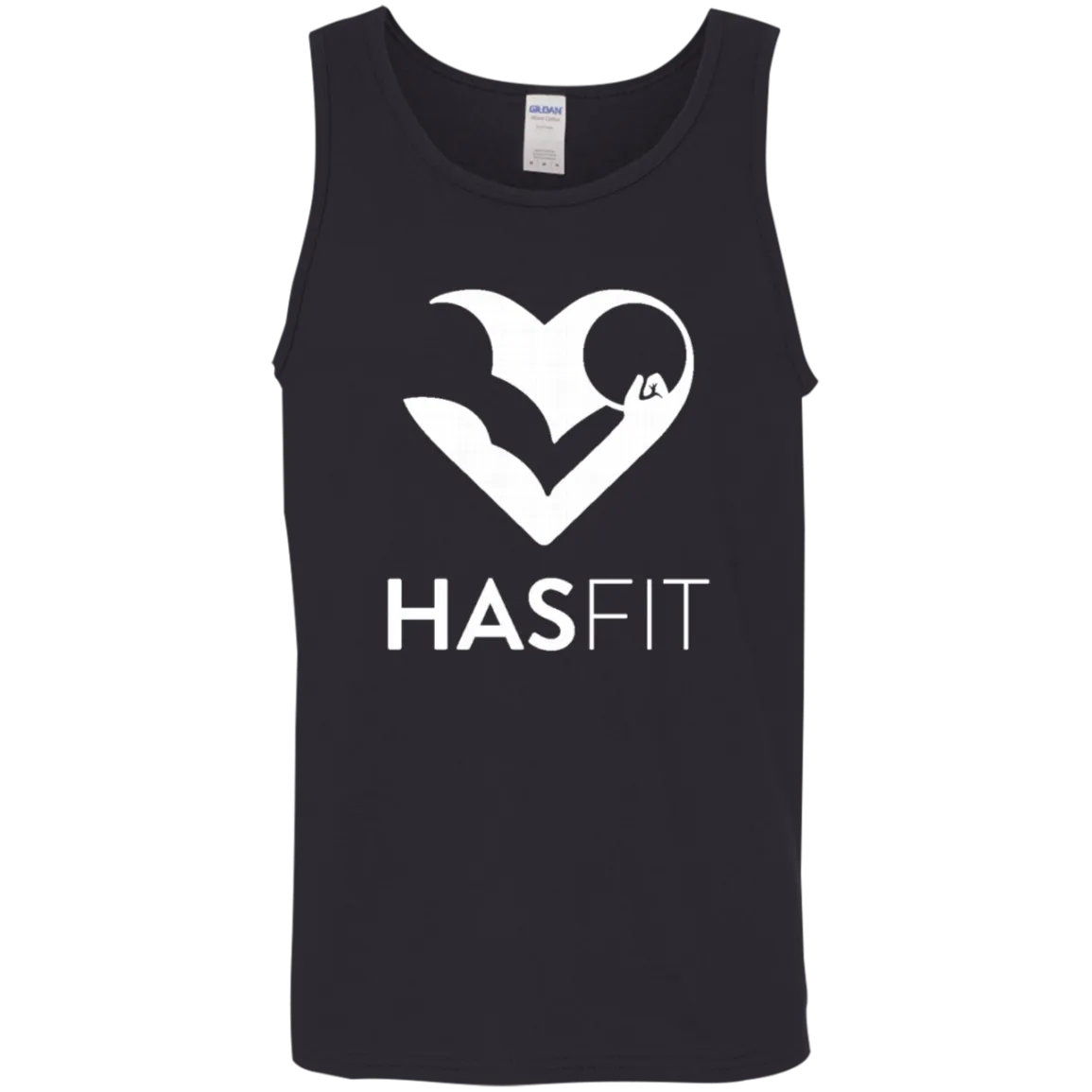 HASfit Pump it Up - Premium Cotton Tank Top