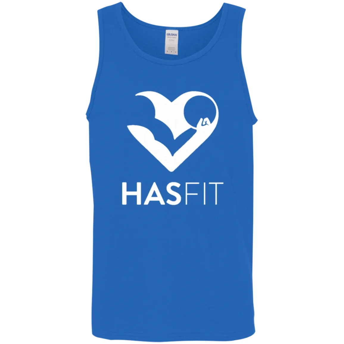 HASfit Pump it Up - Premium Cotton Tank Top