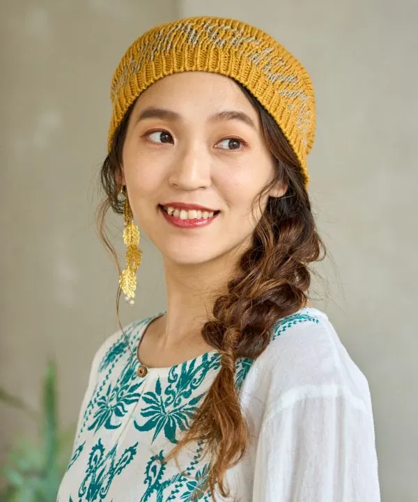 Hemp Blend Knit Beanie