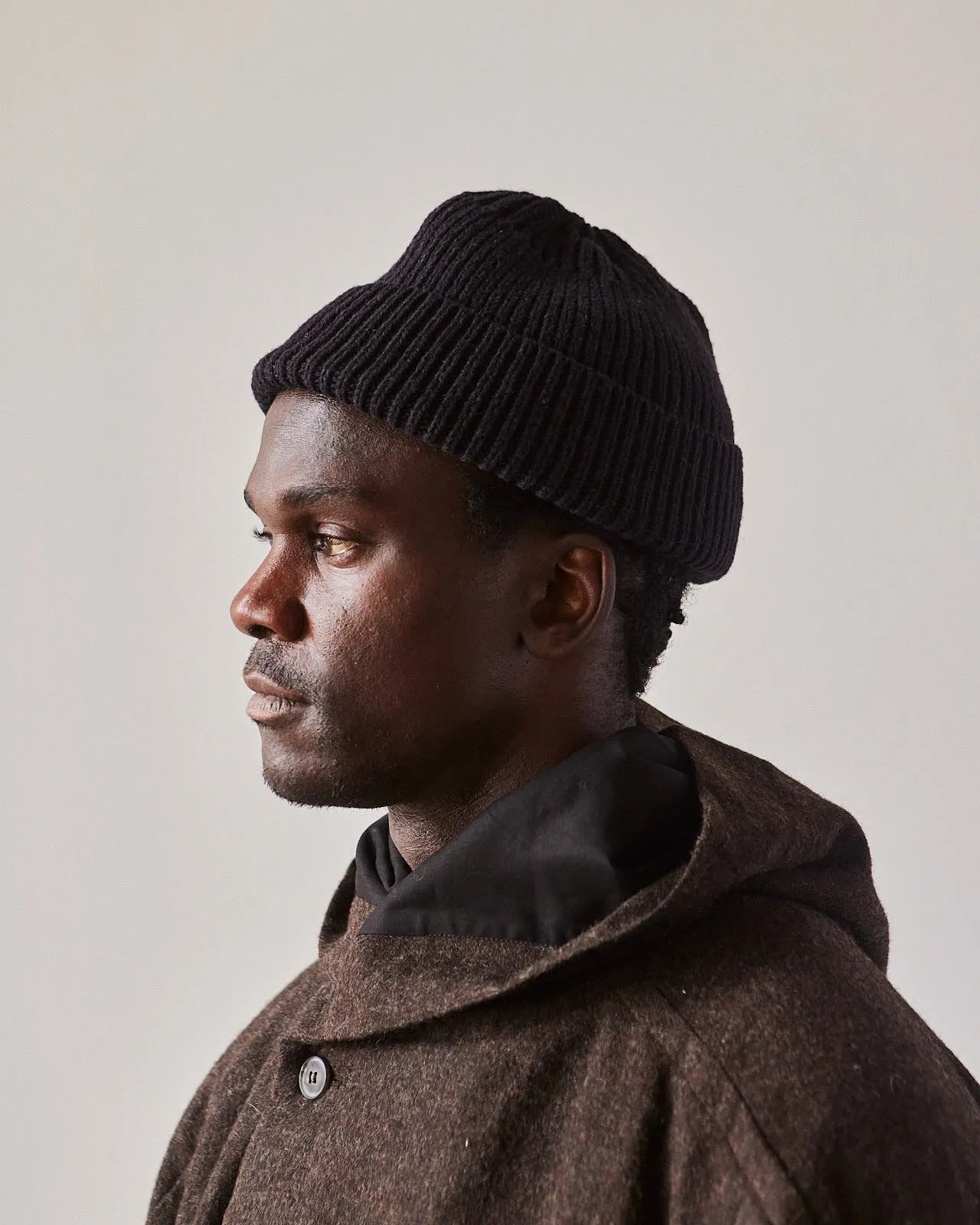 Jan-Jan Van Essche Beanie #5, Pitch Black